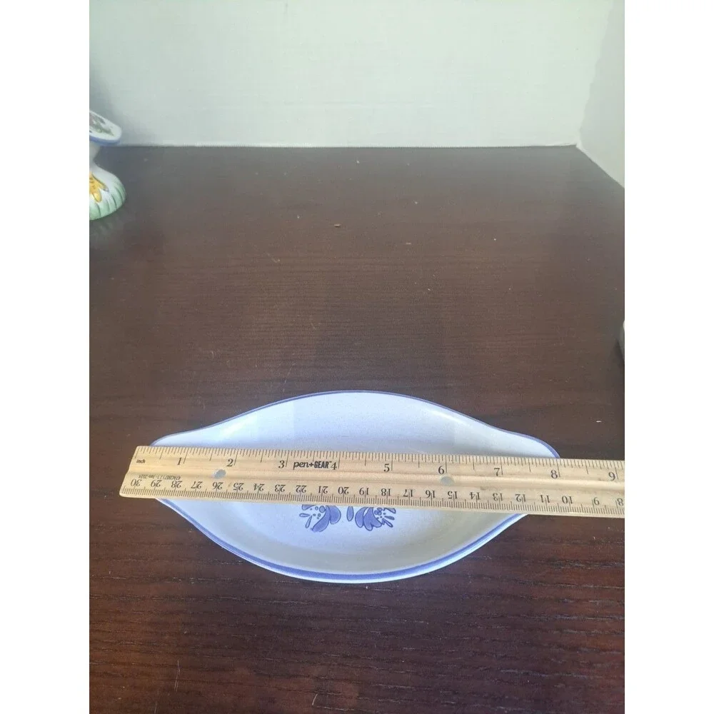 Vintage Pfalzgraff Yorktowne Stoneware Augratin Dish 8oz Capacity 8inch
